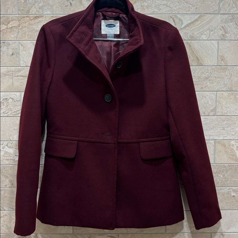 Old Navy Women's Burgundy Blazer Size Small